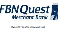 2018 Graduate Trainee Programme At FBNQuest Merchant Bank