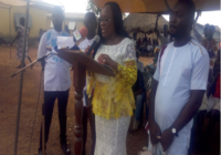 TAIN DISTRICT CHIEF EXECUTIVE UNVEIL BUILDING PROJECT IN GHANA