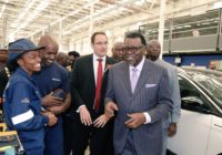 PRESIDENT HAGE LAUNCHES PEUGEOT OPEL ASSEMBLY NAMIBIA