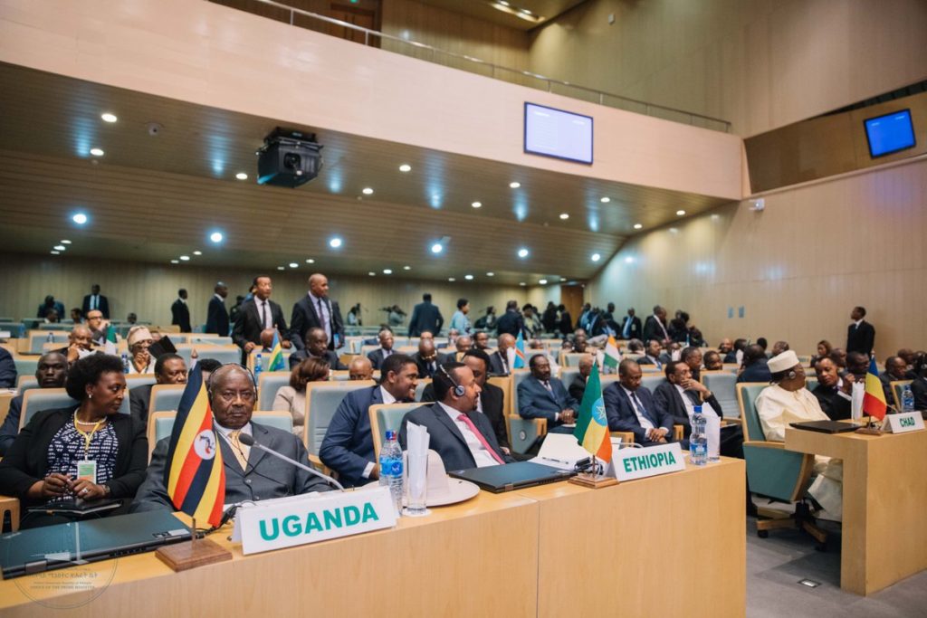 FIRST PHOTO FROM THE HIGH-LEVEL MEETING HELD IN ADDIS ABABA