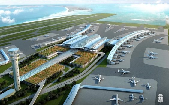 A new international airport in Uganda is under construction