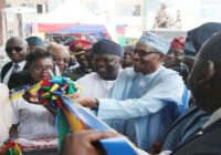 Nigeria President inaugurates several projects in Lagos