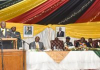 President Museveni in zimbabwe for trade fair officiating