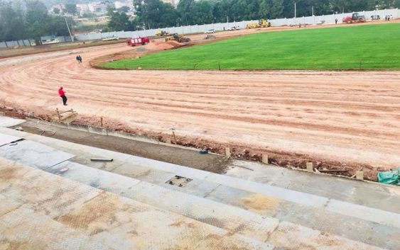 Gusii Stadium track problem