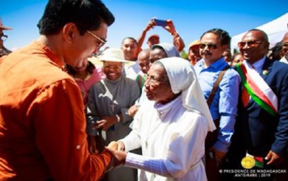 President Andry Rajoelina visit project