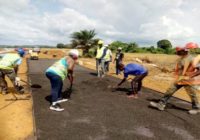 MILITARY HOSPITAL ROAD PAVEMENT BEGINS IN LIBERIA