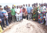 GHANA PRESIDENT VISIT CONSTRUCTION PROJECT AT ADENTAN MUNICIPALITY
