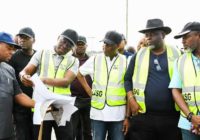 CONSTRUCTION OF 8.75KM LONG REGION ROAD FLAG-OFF IN LAGOS