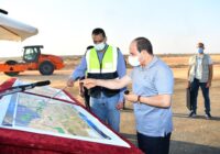 PRESIDENT EL-SISI INSPECTS ROAD CONSTRUCTION THAT WILL SUPPORT ONGOING GIANT NATIONAL PROJECTS