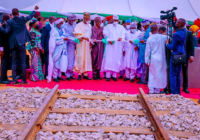 GROUND-BREAKING CEREMONY FOR KANO-KADUNA RAILWAY MODERNIZATION PROJECT IN NORTHERN NIGERIA