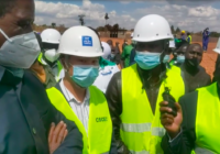 PRESIDENT EDGAR INSPECTS CONSTRUCTION WORKS OF THE WATER SUPPLY SANITATION INFRASTRUCTURE, ZAMBIA