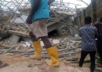 FOUR STOREY BUILDING COLLAPSED IN UYO, NIGERIA