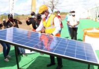 CONSTRUCTION OF A MOZAMBIQUE SOLAR PLANT STATION EXPECTED TO BE COMPLETED IN MAY