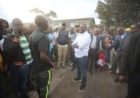 NAIROBI GOVERNOR PROMISED TO REBUILD MARKET FOR TRADERS IN KENYA