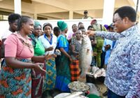 TANZANIA PM LAY FOUNDATION STONE FOR CONSTRUCTION OF LANDING SITE AND FISH MARKET