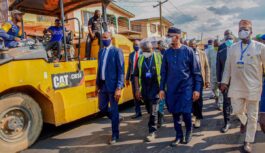 STATE GOVERNOR APPROVED CONSTRUCTION OF FIVE  MAJOR ROAD PROJECT IN NIGERIA